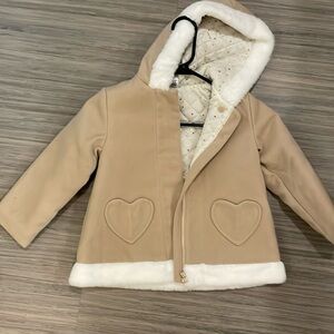 Beige 4T girls coat